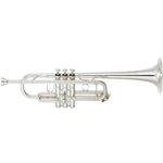 Yamaha YTR-9445NYSIII-YM "New York" C Trumpet, Silver, YM Bell